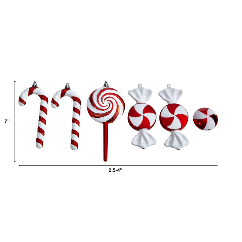 Ensemble d'ornement de Noël 6 pièces