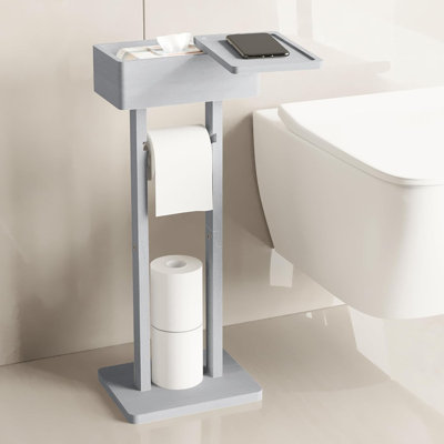 Cortesi Home Enzo Toilettenpapierhalter Aus Edelstahl - Verstellbar, Wandmontiert, In Hochglanz-Chrom