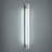Ice Aluminium LED Flush Mounted Sconce