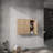 12" Bathroom Side Cabinet, 3-Soft Close Doors, Float Mounting Design, 12*3-2051014845