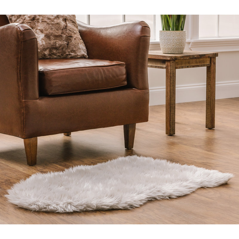 Shag Gray Area Rug, Novelty 2' x 3'