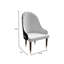 Simoneau Leather Upholstered Back Side Chair Dining Chair-233060876