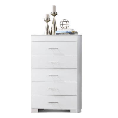 Anglina 5 Drawer Chest of Drawers