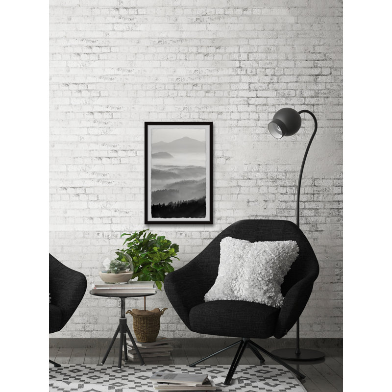 Grey Days - Single Picture Frame Print, 30cm H x 20cm W