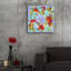 Art mural épique «Summer Wreath» par Jeri Hauth, 24 po x 24 po-1792091039
