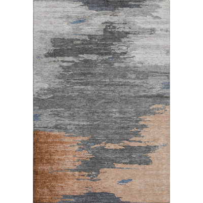 Premium Machine Washable Ansley Abstract Rug