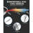 11-Inch 3-Ply Stainless Steel Non-Stick Frying Pan with Lid – PFOA-Free, Oven & Dishwasher Safe, Stay-Cool Handle, Induction Compatible