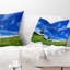 Coussin Spring Spring Green Fields