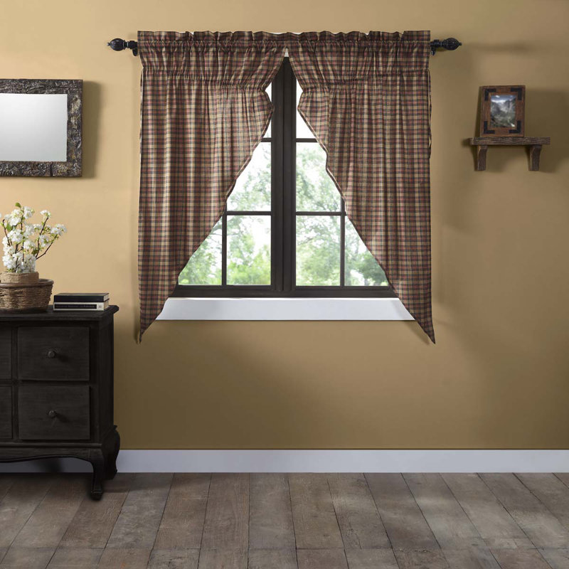 Caudillo 100% Cotton Room Darkening Curtain Panel Pair