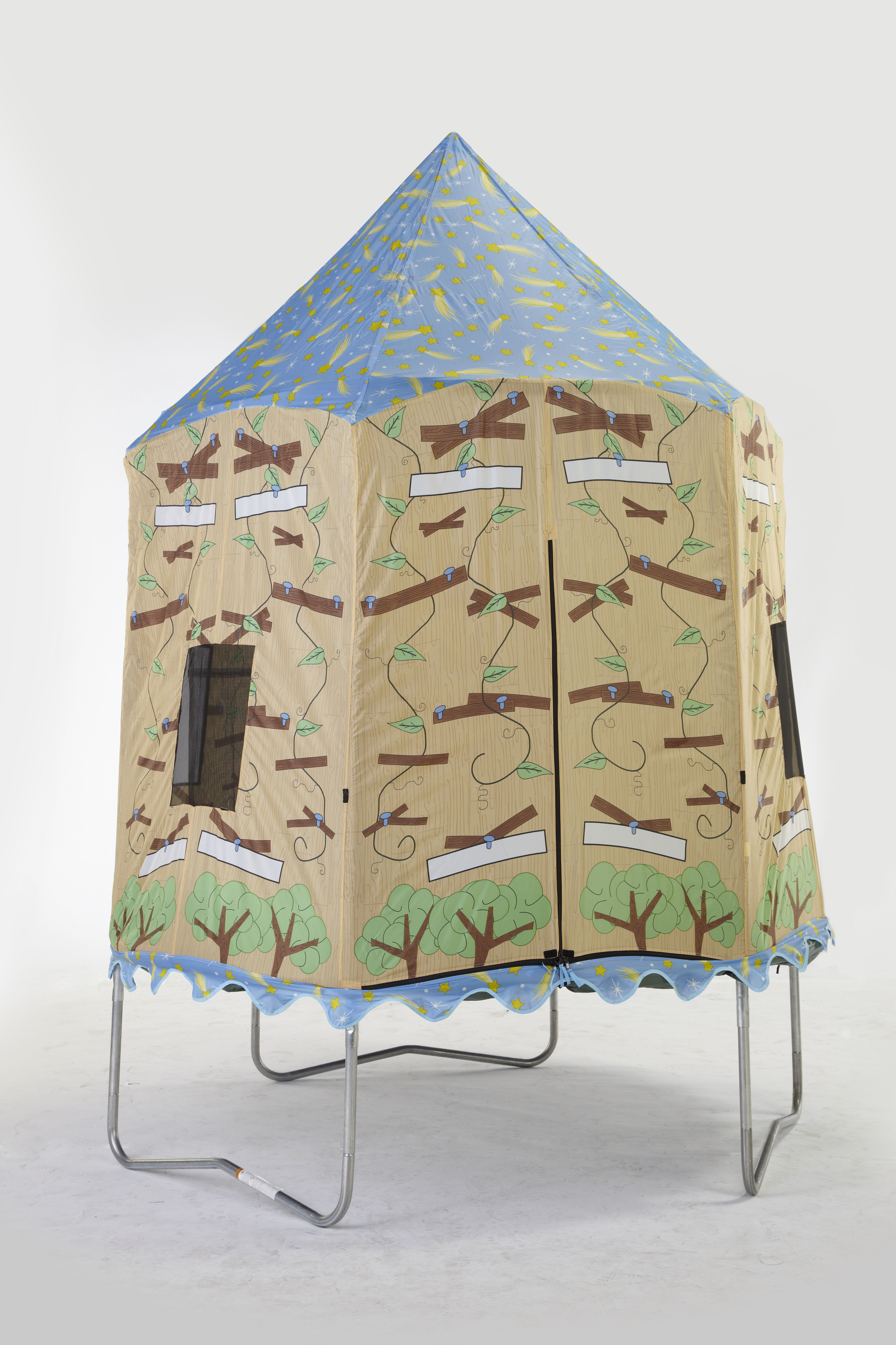 Tente Trampoline - Toit De Protection Solaire Pour Trampoline | Boîtiers De Protection Solaire En Bâche En Tissu Oxford | Sports En Plein Air, Fêtes D'anniversaire, Pique-niques, Piscine, Parcs Aquati