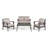 4PC PE WICKER SET (KD)