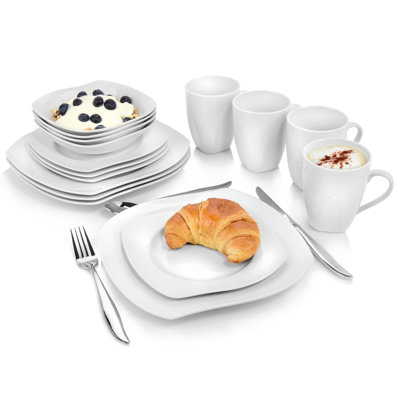 16-Piece Amolika Combination Service For 4 Persons