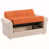 Polyester orange est en rupture de stock
