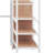  Metal Loft Bed With Desk,Metal Grid, Lateral Storage Ladder And Wardrobe-959552424-978817342