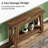 Rustic Console Table,2-Tier Entryway Table,Narrow Sofa Table