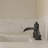 SoftStream Waterfall Oil-Rubbed Bronze Widespread 3-Hole, 2-Handle Bathroom Sink Faucet With Drain Assembly-55043220