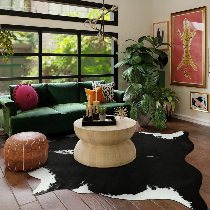 Lasedrick Animal Print Indoor Rug, Novelty 4'6" x 5'2"