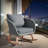 Modern Wicker Rocking Chair - Plush Cushioned Design with Smooth Glide Motion?-249220765