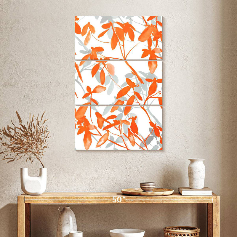 Harnek Premonition Orange, 32" H x 20" W