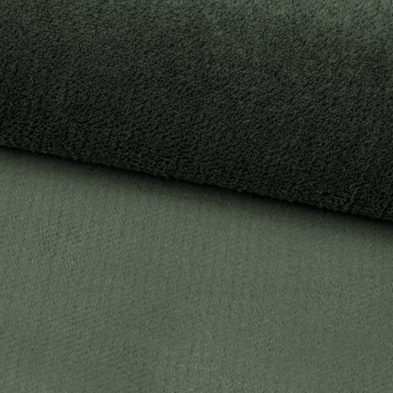Upholstered Chaise Lounge, Green