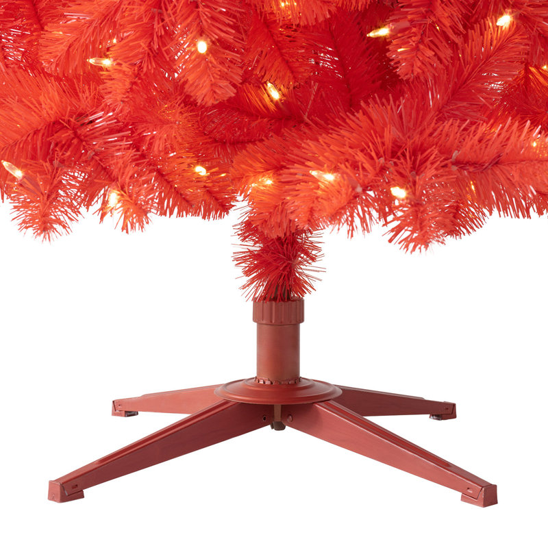 Easy Set-Up Lighted Pine Christmas Tree