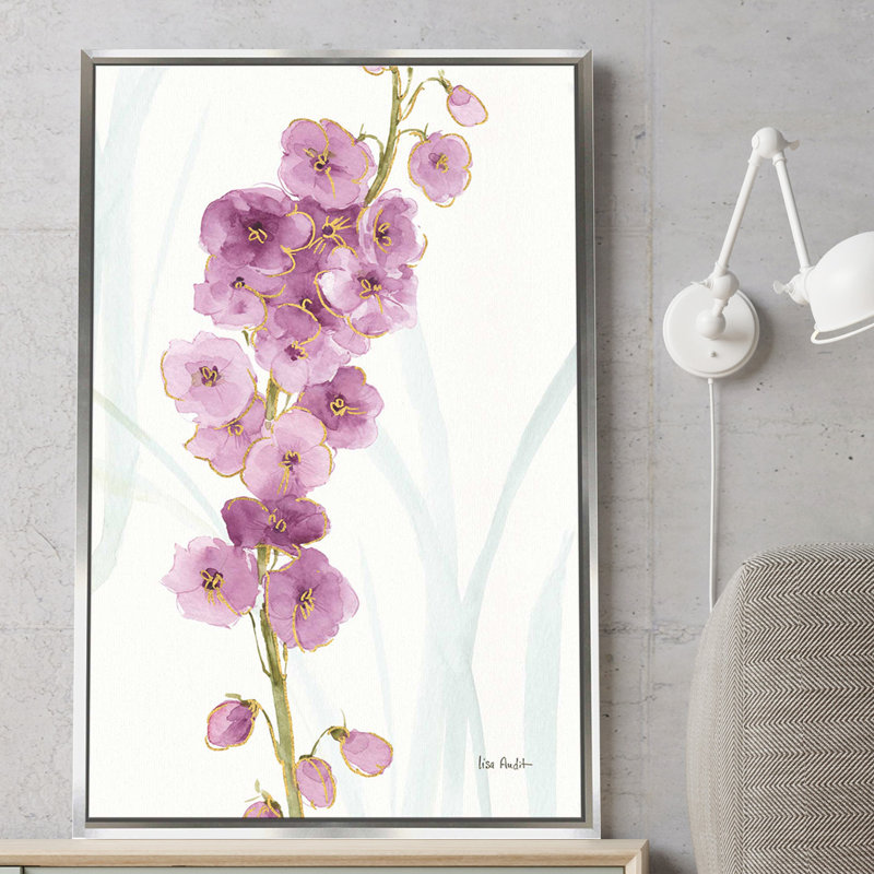 «Rainbow Seeds Flowers VII», reproduction sur toile, H 30 po x l 18 po x P 1 po, Toile tendue