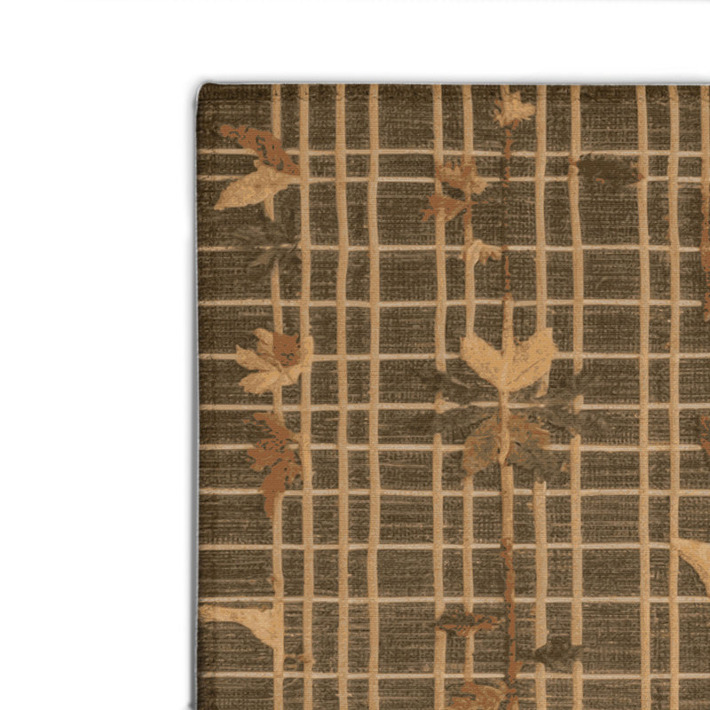 Nature Brown Indoor and Outdoor Area Rug, Rectangle 2' x 3'
