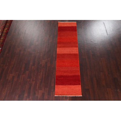 Tapis de couloir oriental moderne en laine Gabbeh Kashkoli