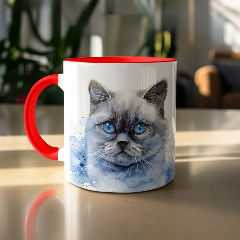 Mug, 2, Red