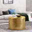 Élégante table basse moderne avec rangement dissimulé, parfaite pour organiser et rehausser le décor de votre salon.
