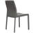 18'' H Genuine Leather Upholstered Metal Side Chair-288085176