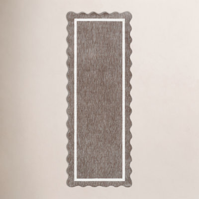 Skiles Charcoal Outdoor Rug