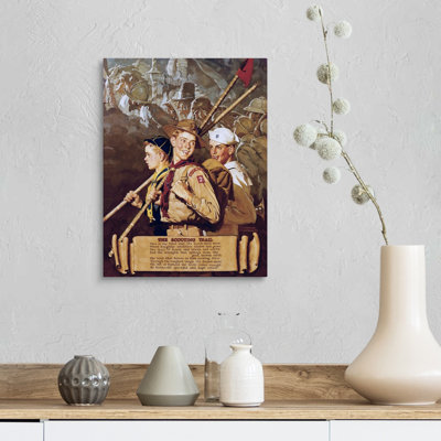 Art mural sur toile Norman Rockwell