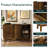 47.25" X 15.75" Mid Century Modern Sideboard Buffet Cabinet With Storage