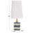 Kye 24 Inch Resin Table Lamp