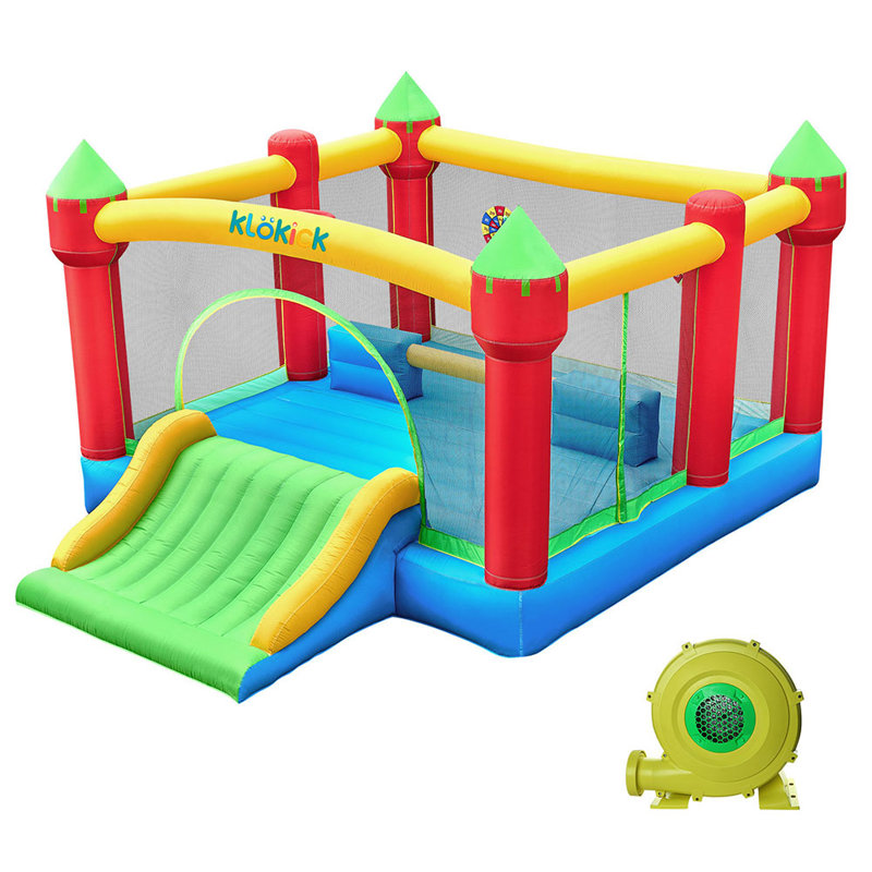 Jeux gonflables avec soufflerie et glissade 15,3 pi x 12 pi 840D Oxford