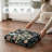 Farmhouse Floral  Area Rug Washable with Non-Slip for Playroom Living Room Bedroom -Black-1416501165-1414935491