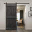 Porte de grange à panneaux et en bois avec quincaillerie d'installation-86511632-86359311-86571486