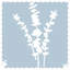 Eucalyptus Square Pillow Cover & Insert-28415301-28415302