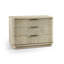 Water 3 - Drawer Solid Wood Nightstand