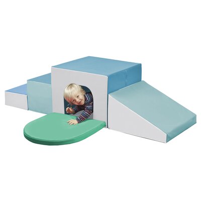 ECR4Kids SoftZone Single Tunnel Maze, Toddler Playset, Contemporary, 6-Piece -  ELR-12652F-CT