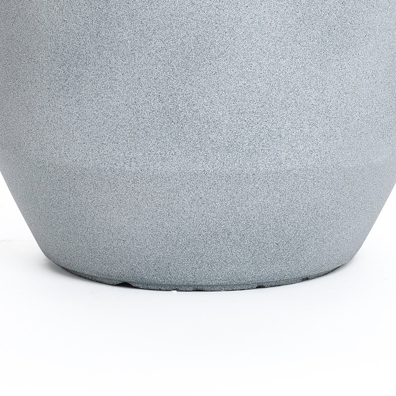 Jardinière ronde, H 13,8 po x l 14,6 po x P 14,6 po