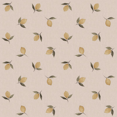 Sophie Allport Lemons Soft Linen Wallpaper