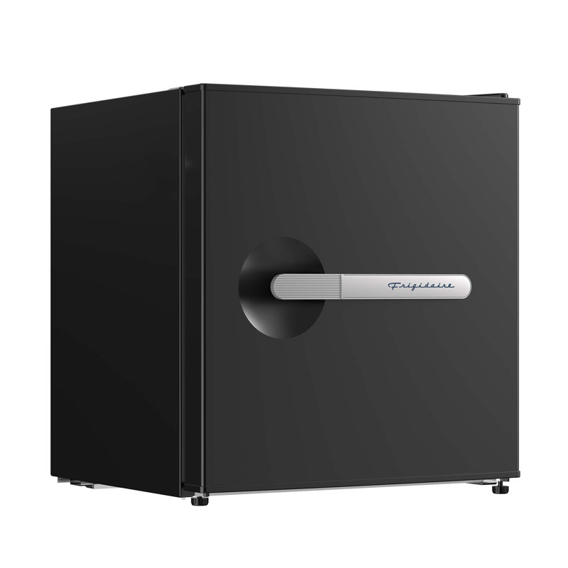 Frigidaire Pi. Réfrigérateur compact rétro avec ouvre-bouteille latéral intégré, Noir
