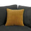 Coffee Bean Like Upholstery Full Compressed Modular Sectional With Toss Pillows-1349236053