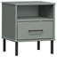 Panzino 40cm W Metal Bedside Table-267523206