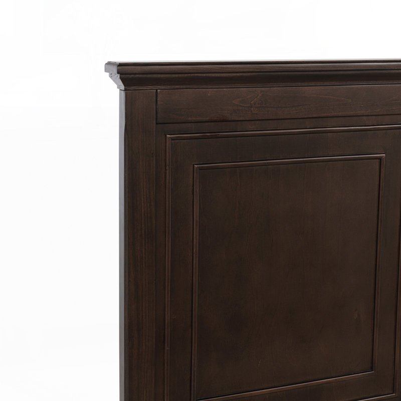 Queen Size Bed, Rich Brown