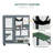 Mobile Indoor Cat Enclosure With Platforms & Hammock
