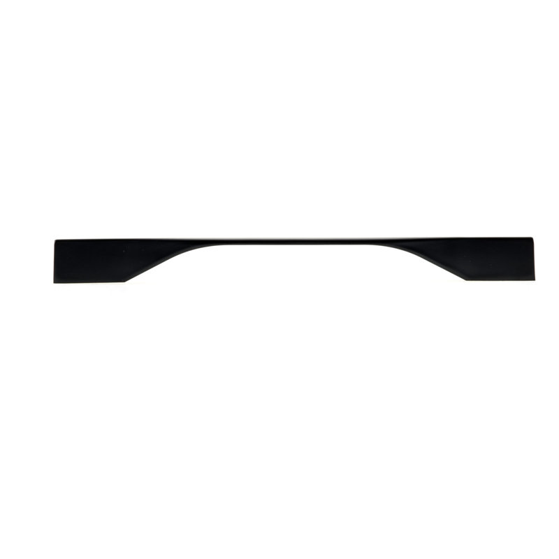 Metal Bar Pull, Matte Black, 8 13/16"