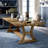 Wilfred Pine Solid Wood Base Dining Table